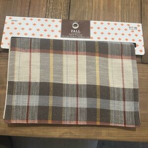 Fabric Printed Cotton Table Runner, 14" X 72” Inches Fall Autumn Thanksgiving